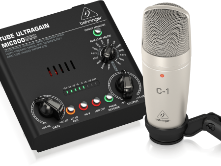 Behringer VOICE STUDIO Complete Recording Bundle Online now