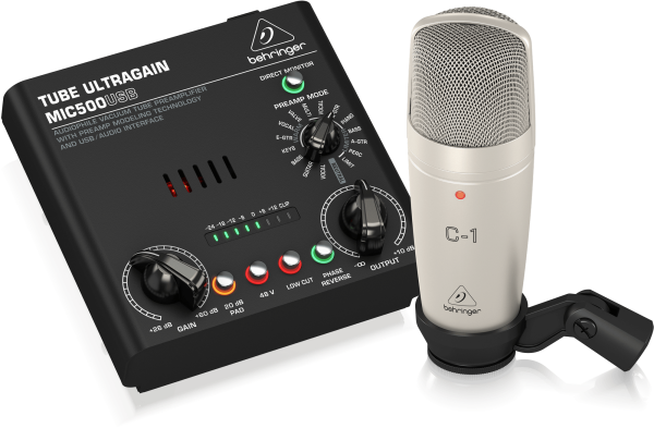 Behringer VOICE STUDIO Complete Recording Bundle Online now