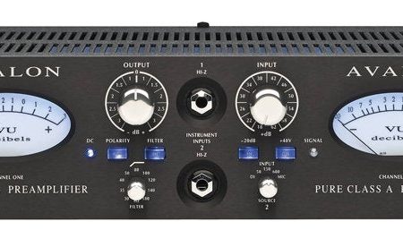 Avalon AD2022 Microphone Preamplifier (Black) Sale