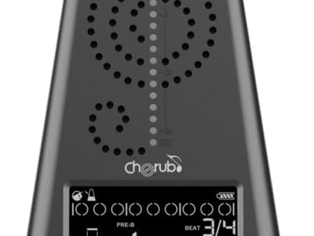 Cherub WMT-230 Rechargeable Metro-Tuner and Electronic Metronome (Black) Cheap