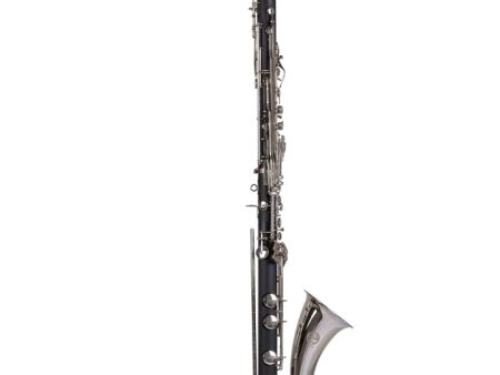 Grassi GR CLB400 Bass Clarinet in Bb 21 Keys ABS School Series (Body Black) Fashion