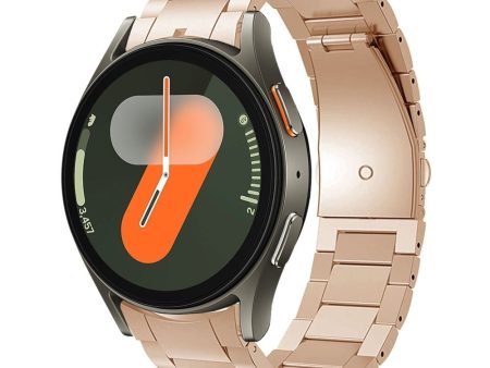 Samsung Galaxy Watch 4   5   6   7   FE Tech-Protect Stainless Urrem - Guld Discount