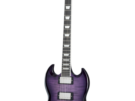 Epiphone SG MODERN FIGURED Electric Guitar (Purple Burst) on Sale