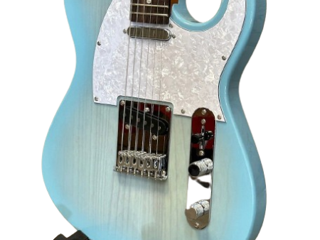 Tagima OASIS T-TCBL-DF PW Electric Guitar (Transparent Celestial Blue Burst) Sale