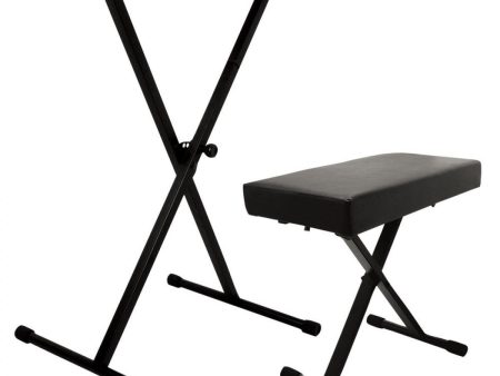 On-Stage KPK6500 Keyboard Stand And Bench Pack Supply