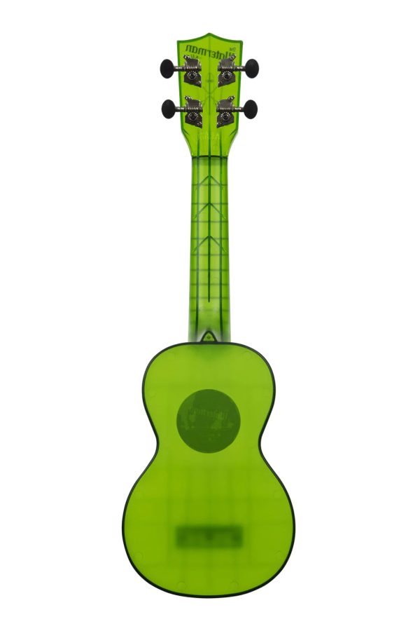 Kala KA-WMT-GN-S Transparent Soprano Waterman (Jade Green) For Cheap