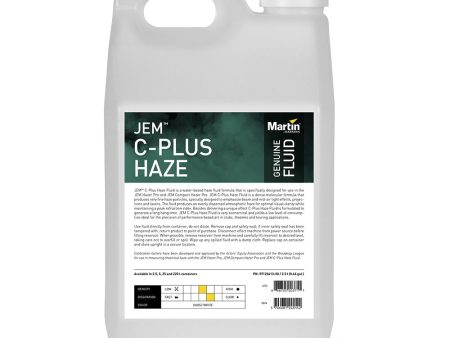 Jem Pro C-PLUS Haze Fluid - 5L Hot on Sale