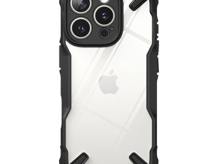 iPhone 16 Pro Max Ringke Fusion X Cover - Gennemsigtig   Sort Hot on Sale