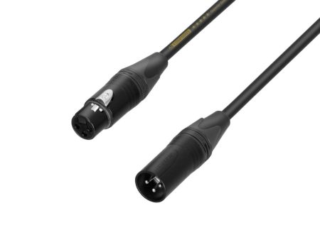 Adam Hall 5 STAR MMF 0500 Neutrik XLR Female To XLR Male Microphone Cable - 5m For Sale