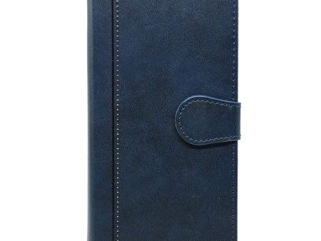 EIDERWOOD iPhone 16 Pro Læder Cover m. Ståfunktion & Kortholder - Blå Online Sale