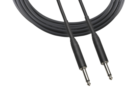 Audio-Technica ATR-INST20 1 4  to 1 4  Instrument Cable - 20  Hot on Sale