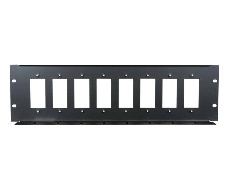 Lowell D8P-ID-3 Rack Panel for 8 Decorator Devices on Sale