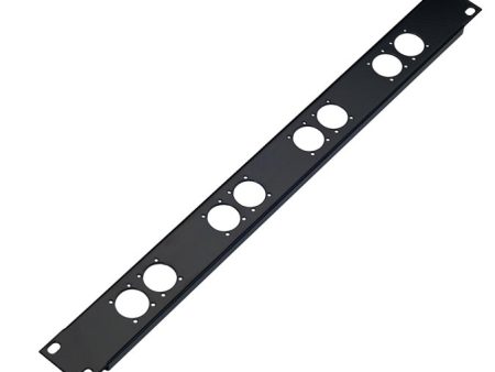 K&M 28308 8 Pre Punched Holes Steel Panel - 1U Online Hot Sale