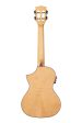 Kala KA-ASFM-T-CE All Solid Flame Maple Cutaway Tenor Ukulele Hot on Sale