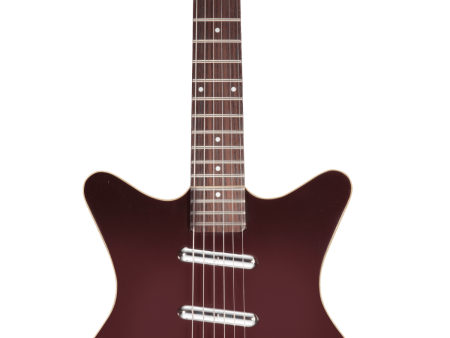 Danelectro TRIPLE DIVINE 59 Electric Guitar (Dark Burgundy) on Sale