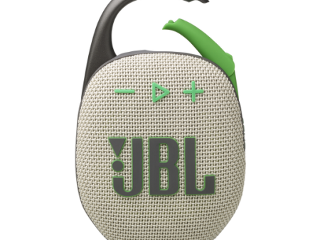 JBL CLIP 5 Ultra-Portable Bluetooth Speaker (Sand) Fashion