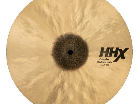 Sabian 11402XCN 1 HHX Complex Medium Top Hi Hat Cymbal - 14  Discount