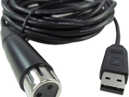 Behringer MIC2USB Microphone To USB Interface Cable - 16.5  on Sale