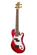 Kala UBASS-SB-RD-FS Solid Body 4-String Fretted Ukulele Bass (Candy Apple Red) on Sale