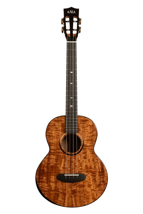 Kala KA-CT-SA-BG-BAG Contour All Solid Gloss Acacia Baritone Ukulele with Bag Online