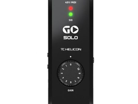 TC-Helicon GO SOLO Audio MIDI Interface for Mobile Devices (DEMO) Online