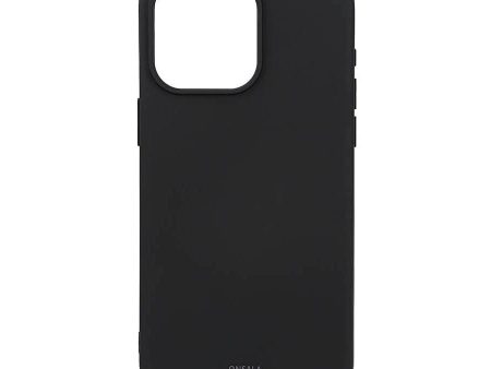 GEAR Onsala iPhone 15 Pro Max Silikone Touch Cover - Black For Sale