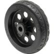 Rock-N-Roller RWHLS8X2BK R-Trac Symmetrical Wheel for R12 Caster 2-Pack (Black Hub) - 8 x 2  Supply