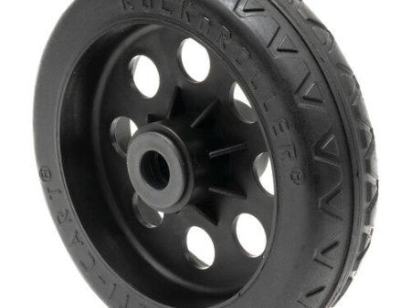 Rock-N-Roller RWHLS8X2BK R-Trac Symmetrical Wheel for R12 Caster 2-Pack (Black Hub) - 8 x 2  Supply