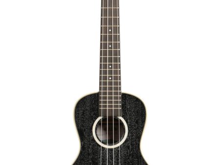 Kala KA-SDH-C-BAG All Solid Mahogany Concert Ukulele (Salt & Pepper Doghair) Cheap