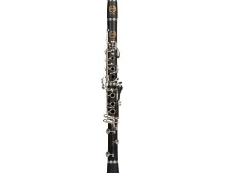 Grassi GR CL300 Clarinet in Bb 17 Keys Pisoni Pads ABS Body Master Series (Wood Like Finish Black) on Sale