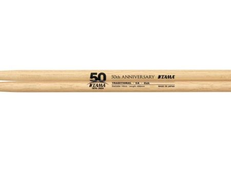 Tama 5A50TH 50th Anniversary Drumstick (Oak) - 5A Online Hot Sale