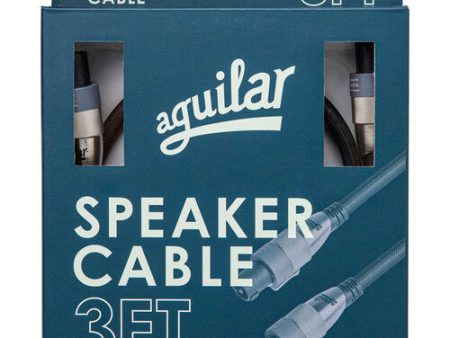 Aguilar AGSPK3 Speaker Cable with Speakon Connectors - 3  For Sale