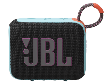 JBL GO 4 Ultra-Portable Bluetooth Speaker (Black Orange) For Discount