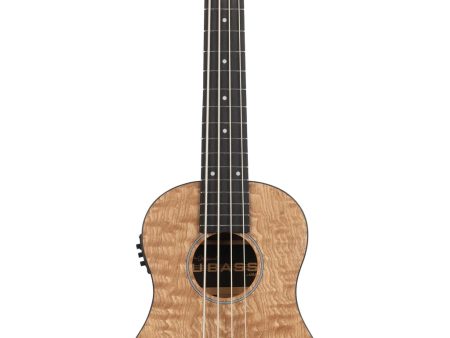 Kala UBASS-QA-FS Quilted Ash Acoustic-Electric Fretted U BASS Fashion