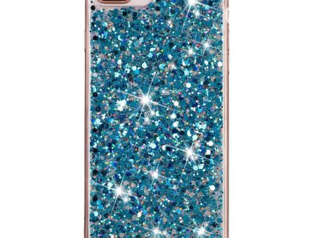 EIDERWOOD iPhone 8 Plus   7 Plus   6 (s) Plus Glitter Cover - Blå For Cheap