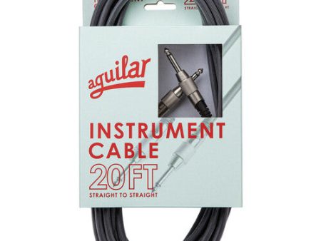 Aguilar AGINST20SS Straight to Straight Connector Instrument Cable - 20  Online Hot Sale