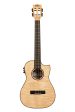 Kala KA-ASFM-B-CE All Solid Flame Maple Cutaway Baritone Ukulele For Cheap