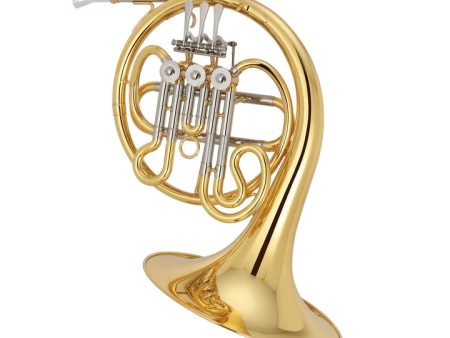 Grassi GR FH150MKII French Horn in F with Eb Pump Master Series (Yellow Brass Lacquered) For Cheap