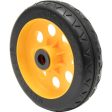 Rock-N-Roller RWHLS8X2 R-Trac Symmetrical Wheel for R12 Caster 2-Pack (Yellow Hub) - 8 x 2  For Cheap