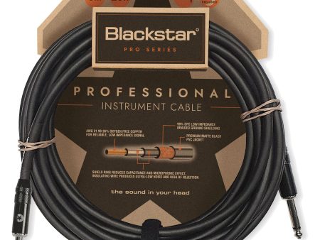 Blackstar BS-CBLPRO3MSS 1 4  To 1 4  Professional Cable - 3M Supply