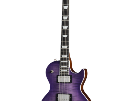 Epiphone LES PAUL MODERN FIGURED Series Electric Guitar (Purple Burst) For Sale