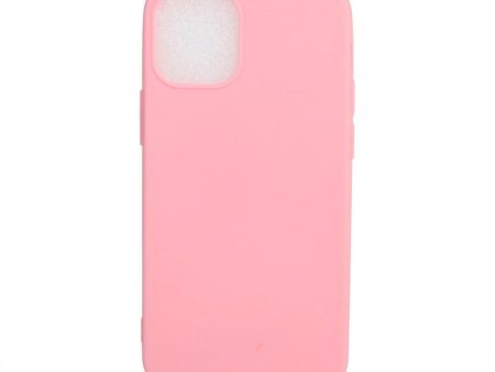 EIDERWOOD iPhone 12 Mini Mat Fleksibelt Plastik Cover - Lyserød Discount