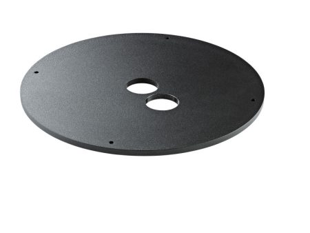 K&M 26709 Round Weight Plate for Speaker Stands - 5kg (Black) Hot on Sale