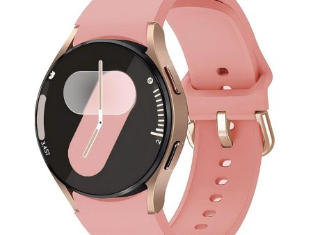 Samsung Galaxy Watch 4   5   6   7   FE Tech-Protect Silikone Urrem - Dusty Rose Online now