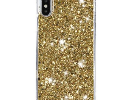 EIDERWOOD iPhone X   XS Glitter Cover - Guld Supply