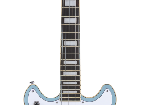 D Angelico PREMIER BRIGHTON Series Electric Guitar (Ice Blue Metallic) For Sale