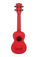 Kala KA-WMT-RD-S Transparent Soprano Waterman (Maritime Red) on Sale