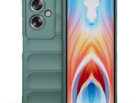 EIDERWOOD Oppo A79 (5G)   A2 (5G) Fleksibelt Plastik Cover - Grøn Fashion