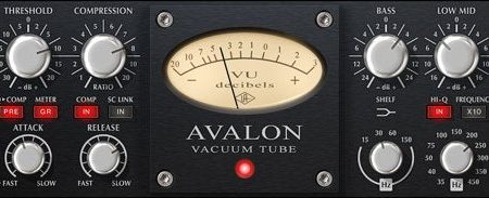 Avalon VT-737SP Microphone Preamplifier (Black) Online Hot Sale