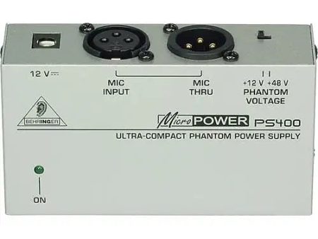 Behringer PS400 Ultra-Compact Phantom Power Supply Cheap